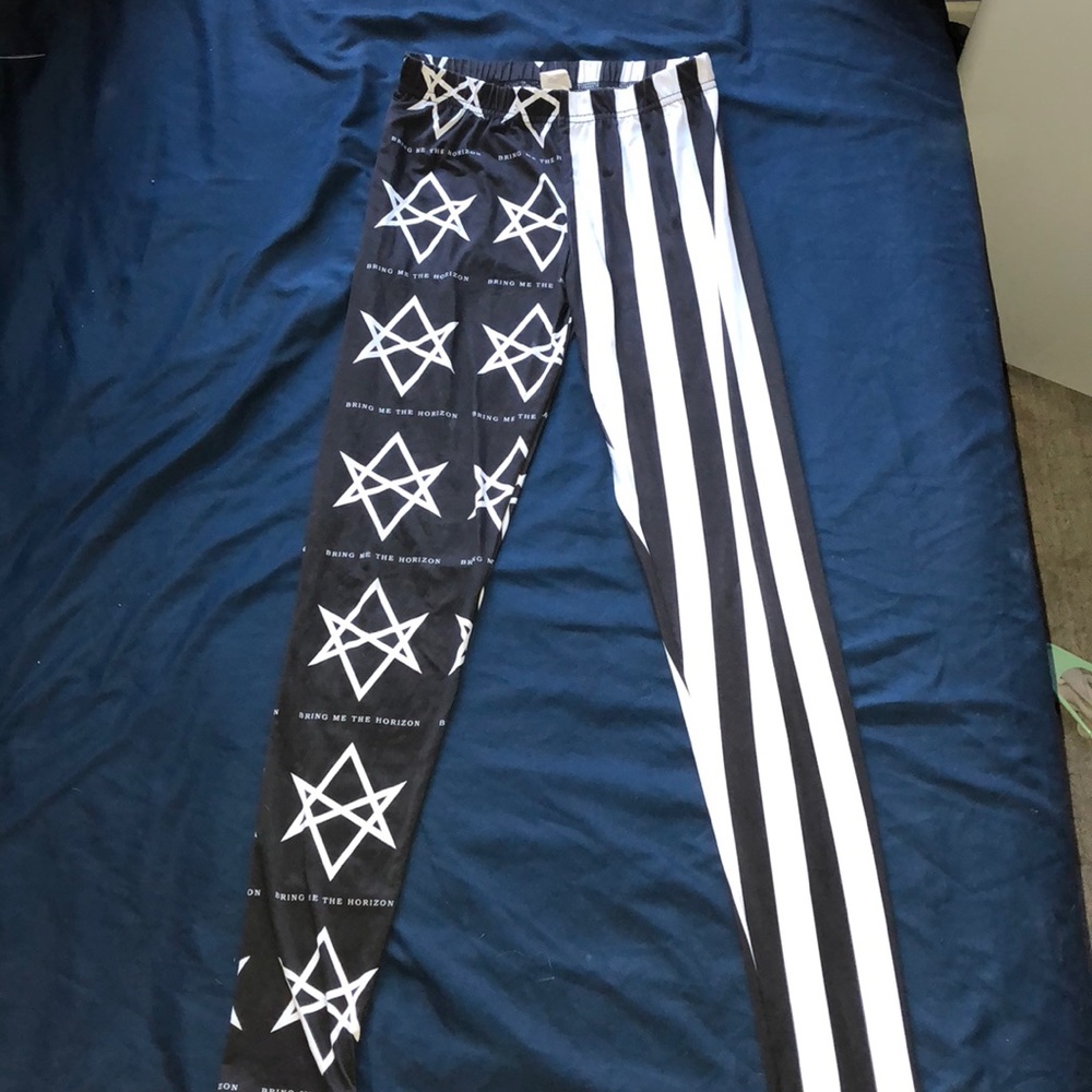 Bring me the horizon print leggings